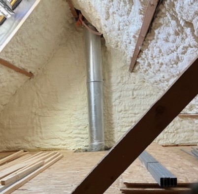 Isolation de combles - pendant